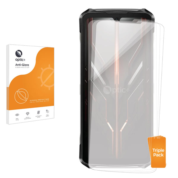 3-pack of Anti-Glare Screen Protectors for Doogee S119