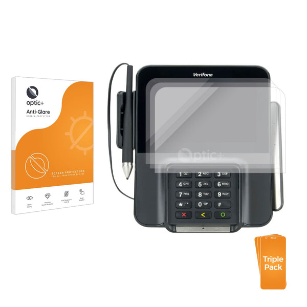 3-pack of Anti-Glare Screen Protectors for Adyen M400
