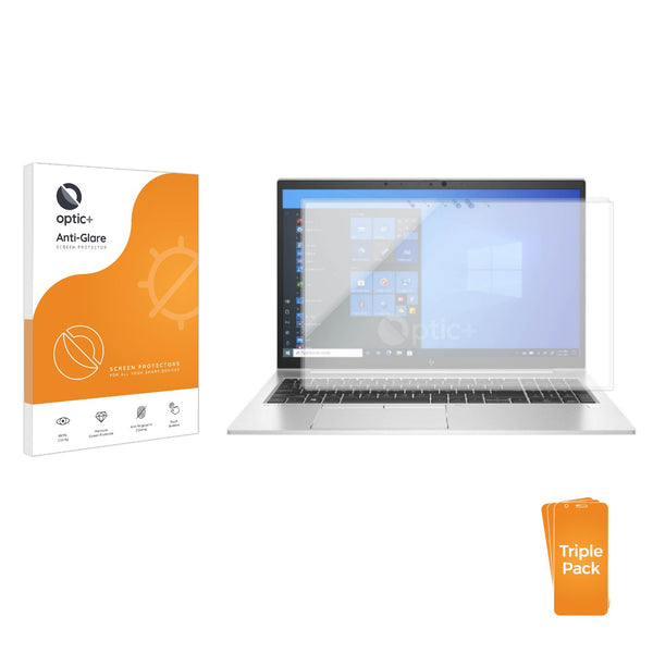 3-pack of Anti-Glare Screen Protectors for HP EliteBook 855 G8