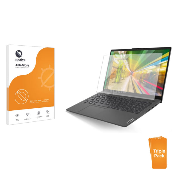 3pk Optic+ Anti-Glare Screen Protectors for Lenovo IdeaPad 5 Gen 7 15