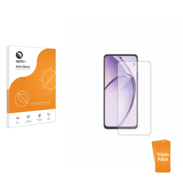 3-pack of Anti-Glare Screen Protectors for Oppo A3x