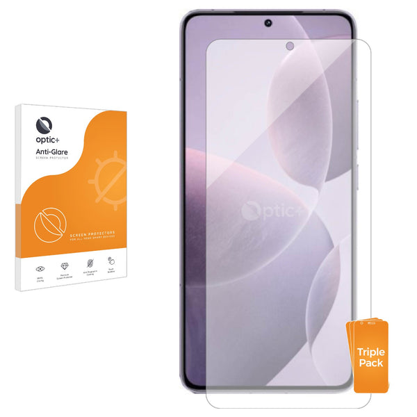 3pk Optic+ Anti-Glare Screen Protectors for Xiaomi Redmi K70E