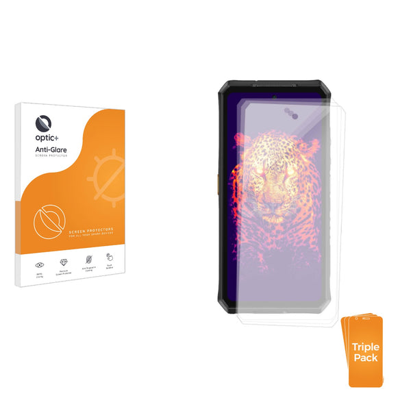 3-pack of Anti-Glare Screen Protectors for Ulefone Armor 28 Ultra Thermal