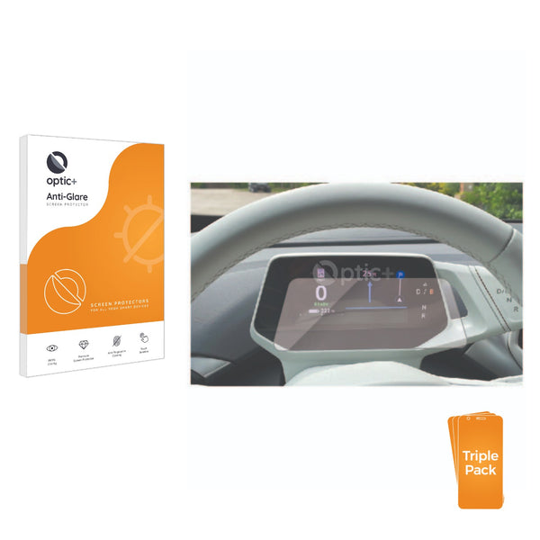 3pk Optic+ Anti-Glare Screen Protectors for Volkswagen ID.4 Digitalcockpit