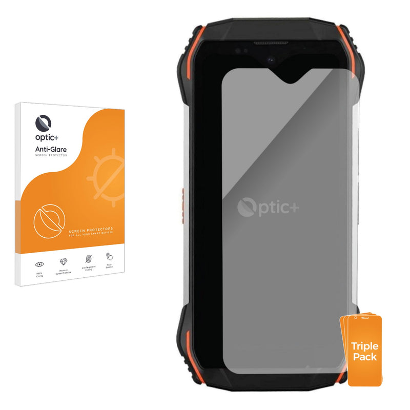 3pk Optic+ Anti-Glare Screen Protectors for Blackview N6000