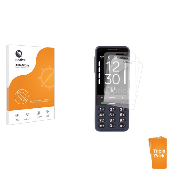 3-pack of Anti-Glare Screen Protectors for BlindShell Classic 3