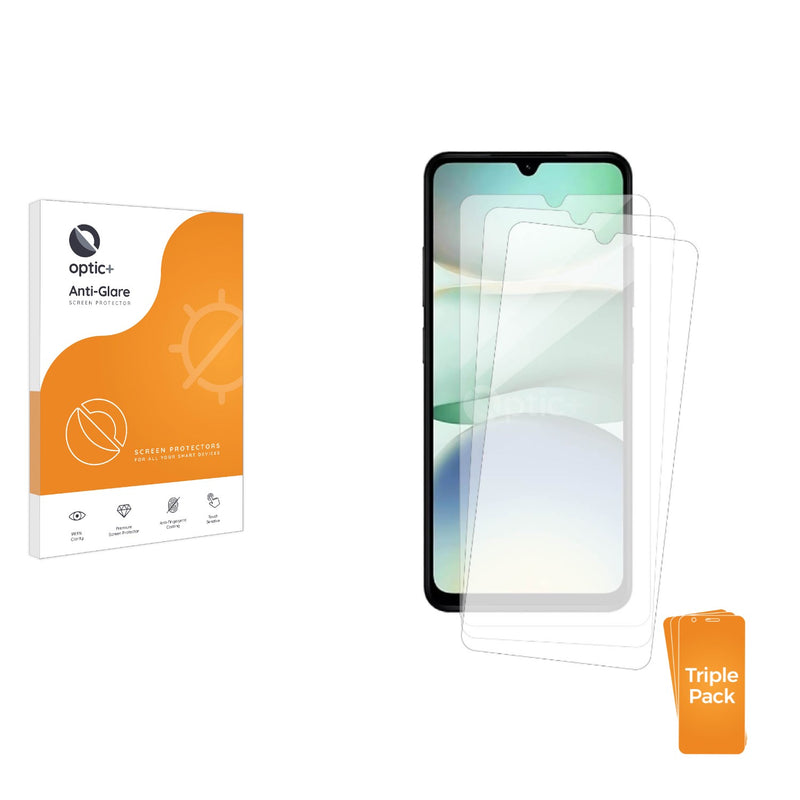 3-pack of Anti-Glare Screen Protectors for Xiaomi Redmi A5