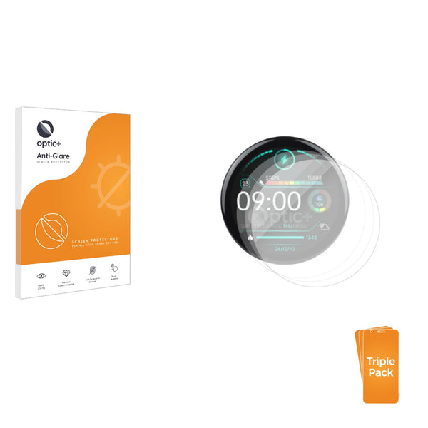 3-pack of Anti-Glare Screen Protectors for Waveshare ESP32-S3 1.85