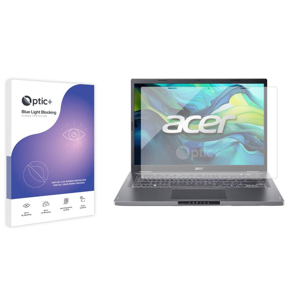 Blue Light Blocking Screen Protector for Acer Aspire 14 AI.