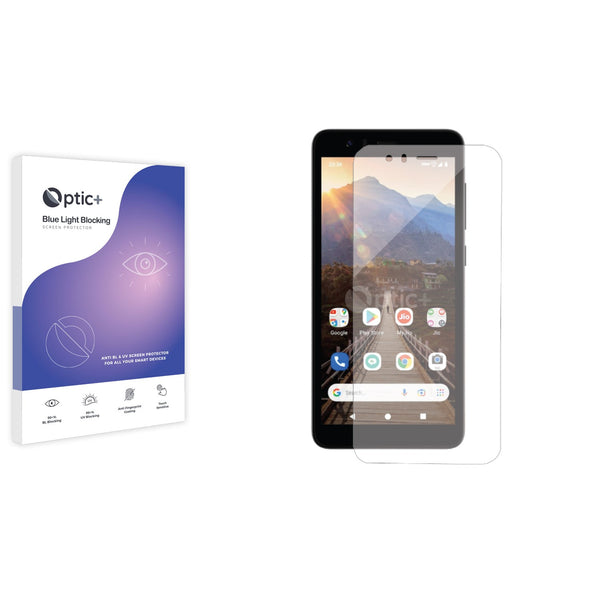 Optic+ Blue Light Blocking Screen Protector for JioPhone Next