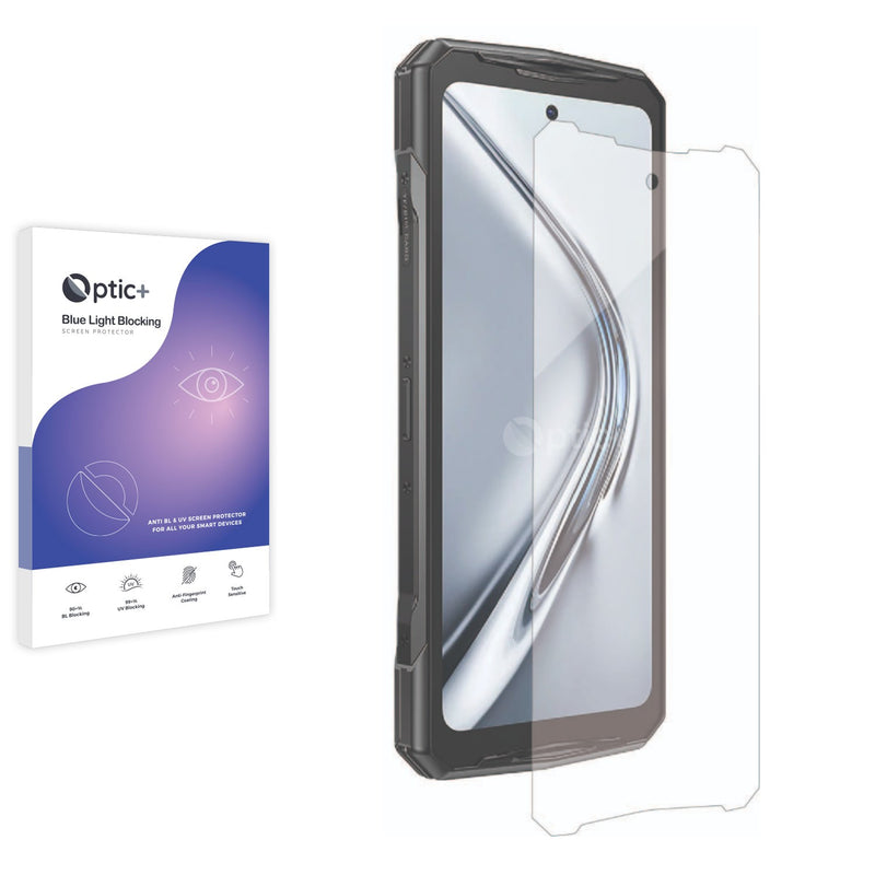 Blue Light Blocking Screen Protector for Doogee V40 Pro.