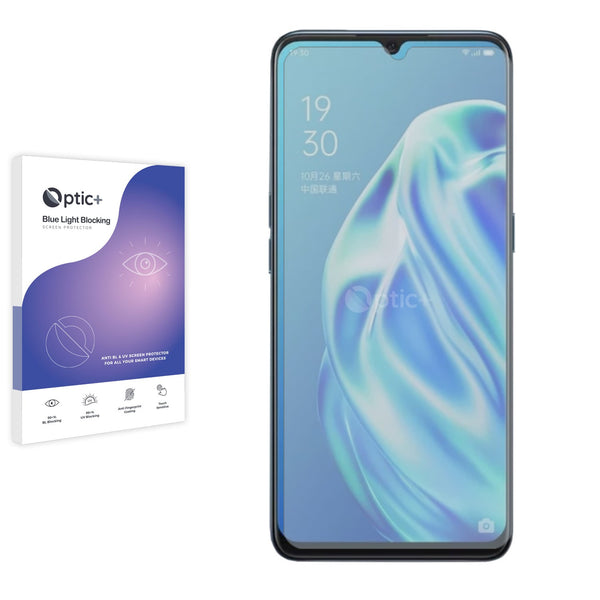 Optic+ Blue Light Blocking Screen Protector for Oppo A91