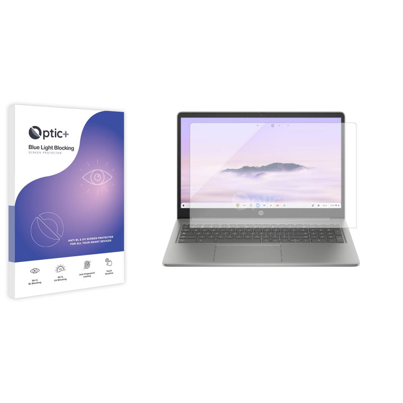 Blue Light Blocking Screen Protector for HP Chromebook Plus 15a-nb.