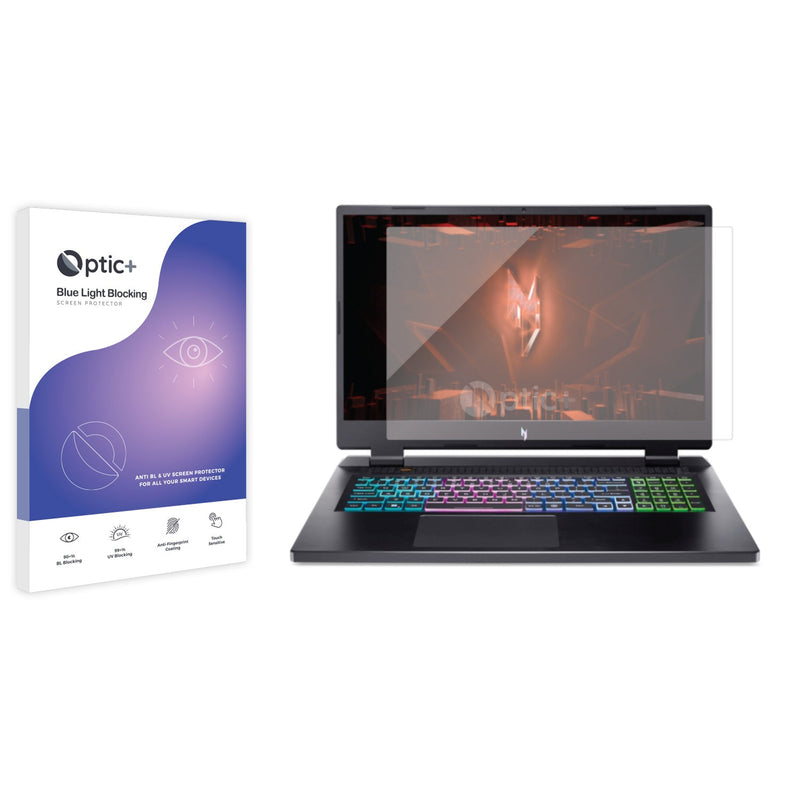 Optic+ Blue Light Blocking Screen Protector for Acer Nitro 17