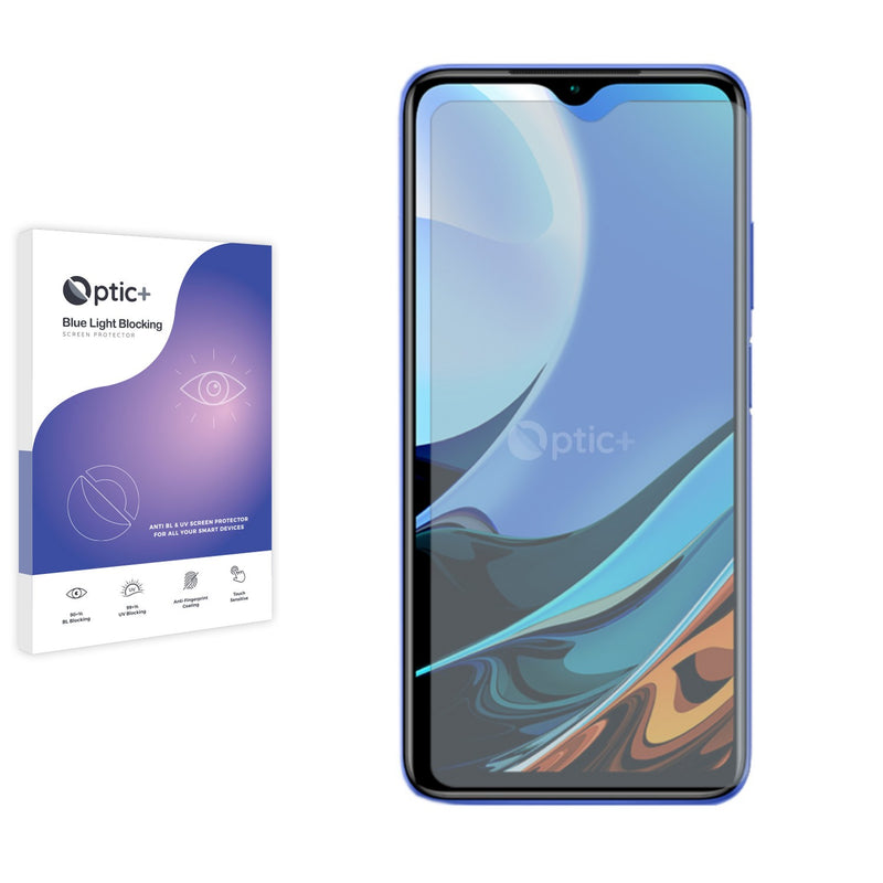 Optic+ Blue Light Blocking Screen Protector for Xiaomi Redmi 9T