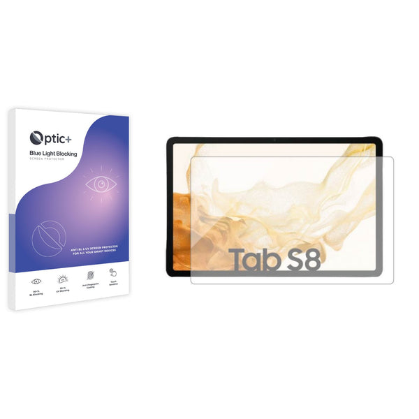 Optic+ Blue Light Blocking Screen Protector for Samsung Galaxy Tab S8 WiFi