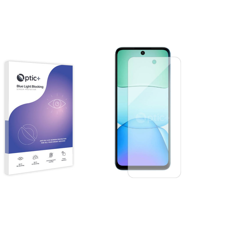 Blue Light Blocking Screen Protector for Xiaomi Redmi 13x.