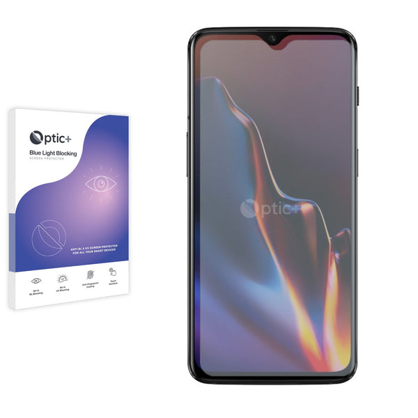 Optic+ Blue Light Blocking Screen Protector for OnePlus 6T