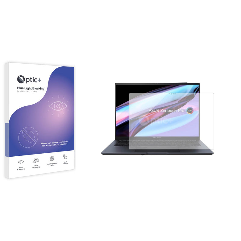 Blue Light Blocking Screen Protector for ASUS ZenBook Pro 14 UX6404V.