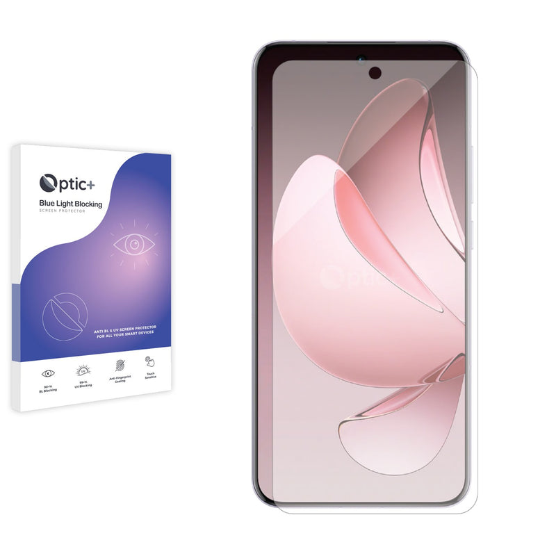 Blue Light Blocking Screen Protector for Oppo Reno 13 Pro.