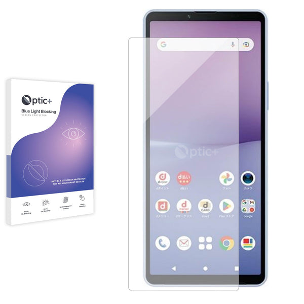 Optic+ Blue Light Blocking Screen Protector for Sony Xperia 10 V