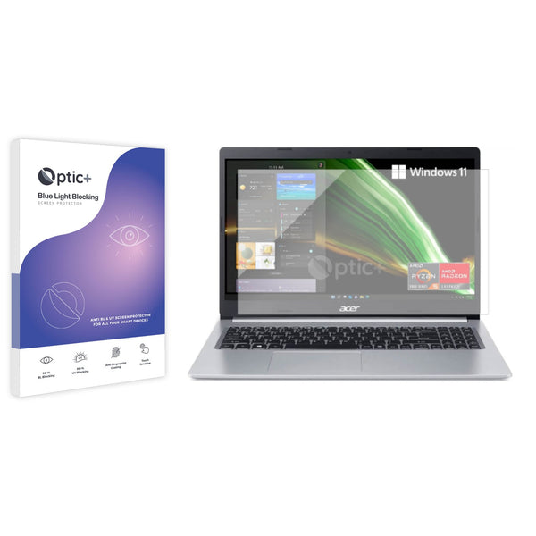 Optic+ Blue Light Blocking Screen Protector for Acer Aspire 5 A515-45