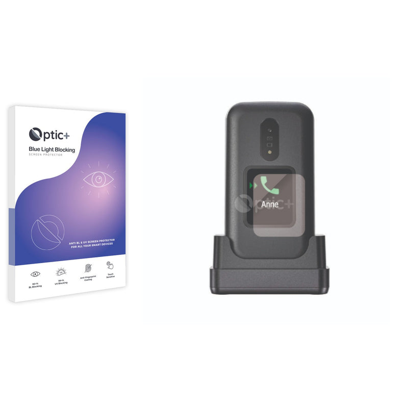 Blue Light Blocking Screen Protector for Doro 2880 (Outer Display).