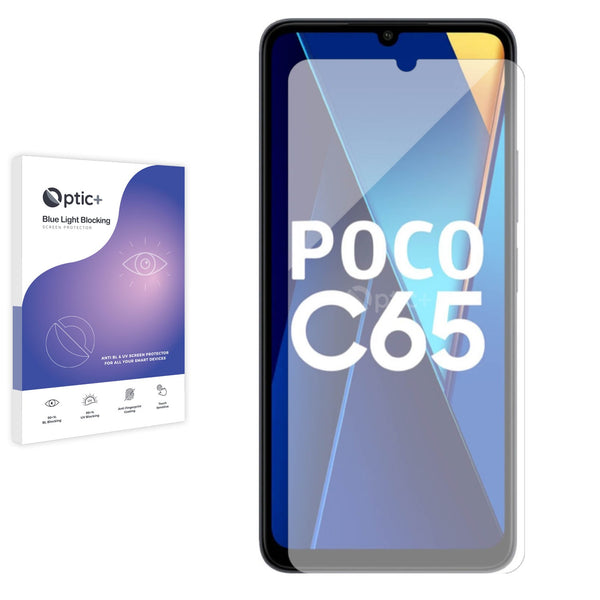 Optic+ Blue Light Blocking Screen Protector for Xiaomi Poco C65