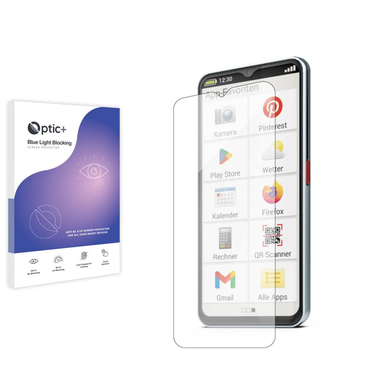 Optic+ Blue Light Blocking Screen Protector for Emporia Smart 6