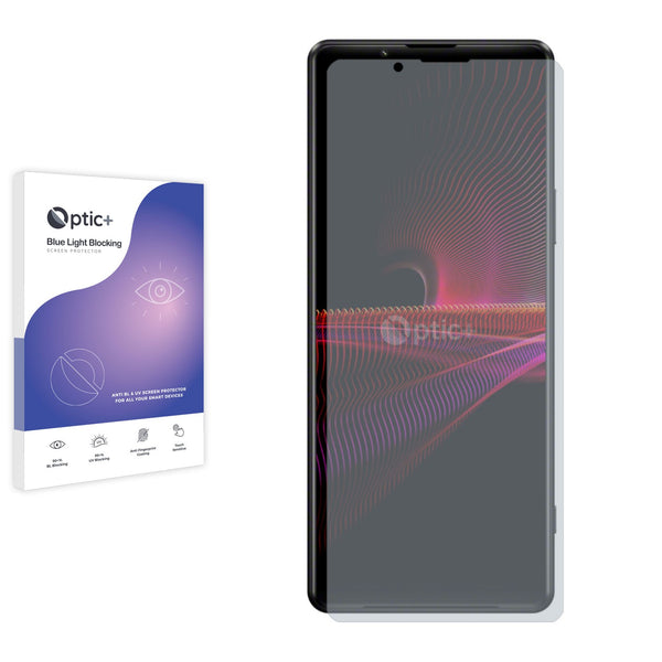 Optic+ Blue Light Blocking Screen Protector for Sony Xperia 1 III 5G