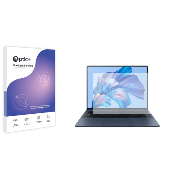 Optic+ Blue Light Blocking Screen Protector for Huawei MateBook X Pro 2023