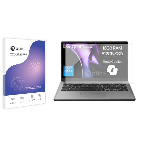 Blue Light Blocking Screen Protector for LG gram Book 15.6.