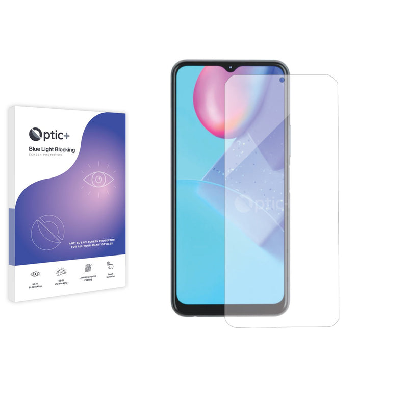 Optic+ Blue Light Blocking Screen Protector for Vivo Y12s