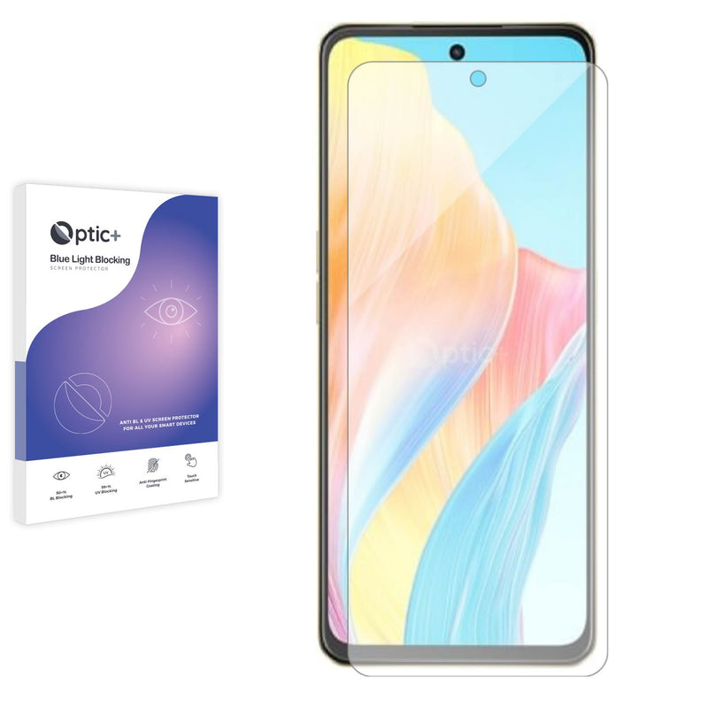 Optic+ Blue Light Blocking Screen Protector for Oppo F23