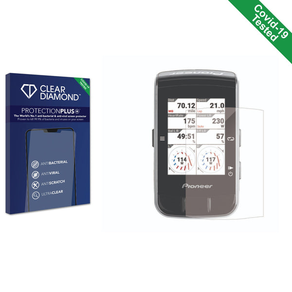 Clear Diamond Anti-viral Screen Protector for Pionner SGX-CA600