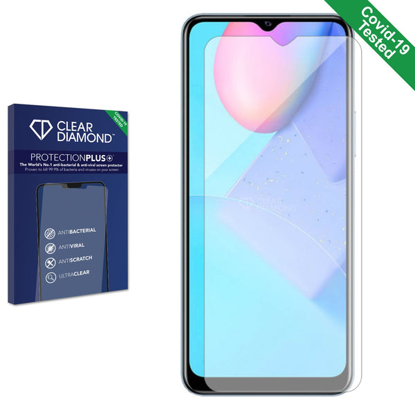 Clear Diamond Anti-viral Screen Protector for Vivo Y12s 2021