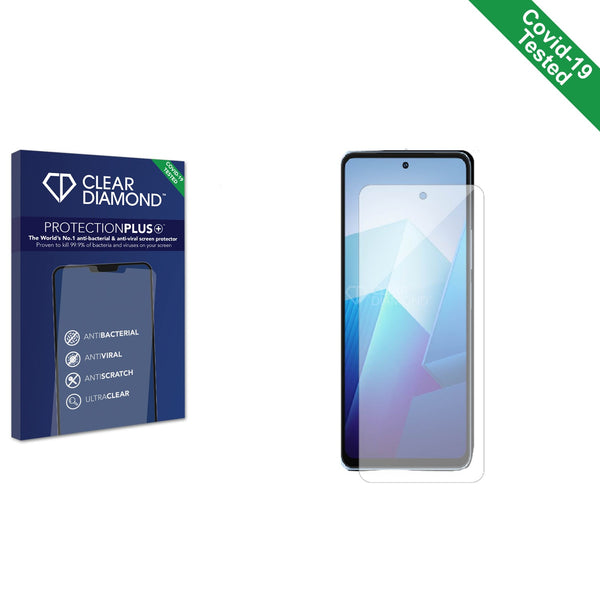 Clear Diamond Anti-viral Screen Protector for Vivo iQOO Z7s