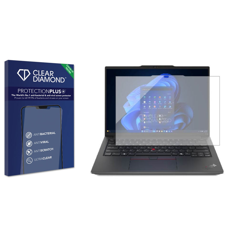 Clear Diamond Anti-viral Screen Protector for Lenovo ThinkPad E14 Gen 6