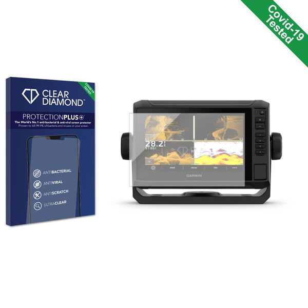 Clear Diamond Anti-viral Screen Protector for Garmin ECHOMAP UHD2 7