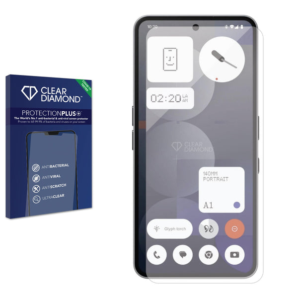 Anti-bacterial Screen Protector for Nothing Phone (3a) Pro