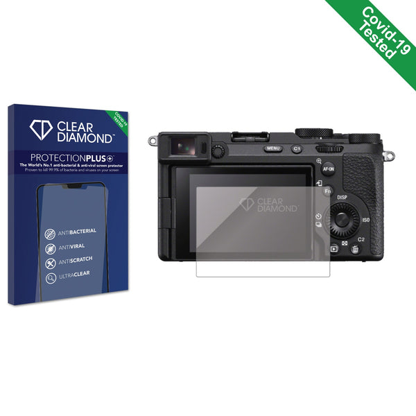 Clear Diamond Anti-viral Screen Protector for Sony Alpha A7C R