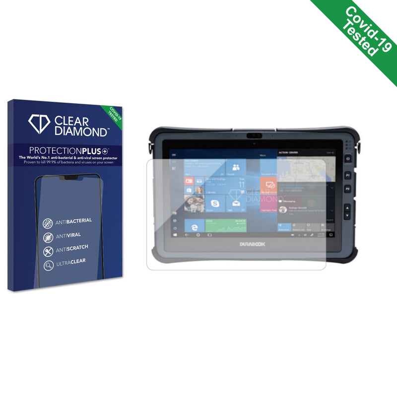 Clear Diamond Anti-viral Screen Protector for Durabook U11I Tablet