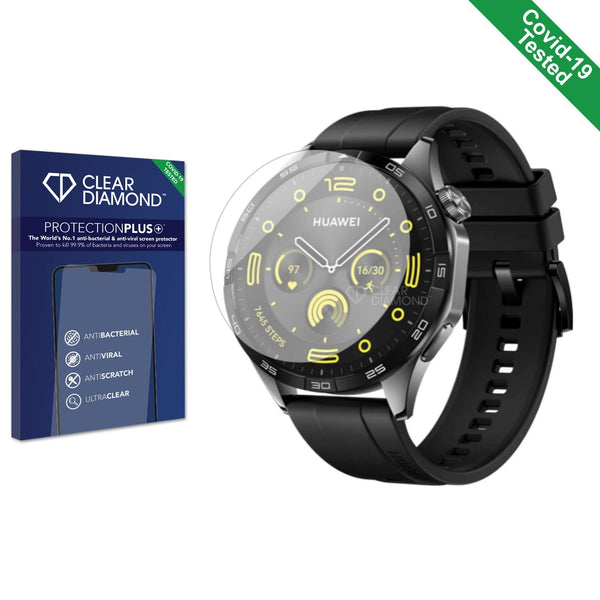 Clear Diamond Anti-viral Screen Protector for Huawei Watch GT 4 (46mm)
