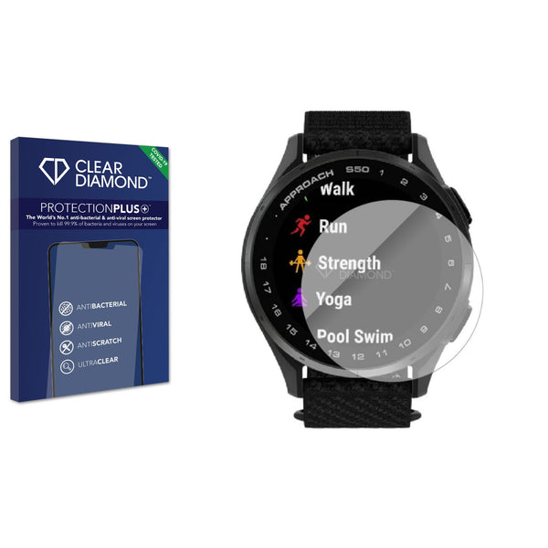 Anti-bacterial Screen Protector for Garmin Approach S50
