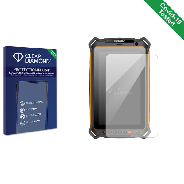 Clear Diamond Anti-viral Screen Protector for RugGear -SW