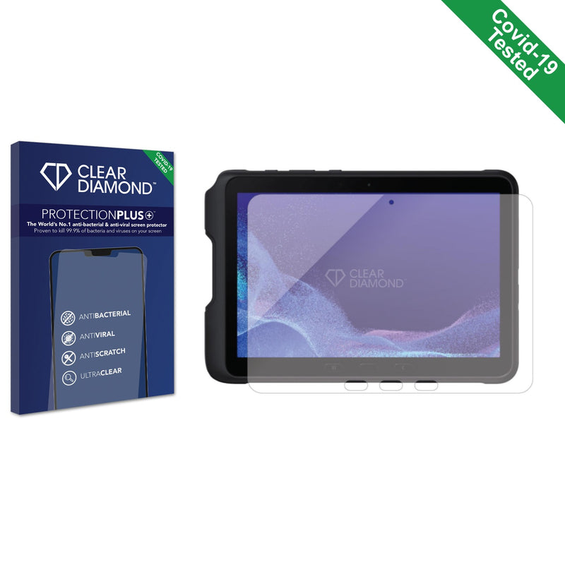 Clear Diamond Anti-viral Screen Protector for Samsung Galaxy Tab Active 4 Pro