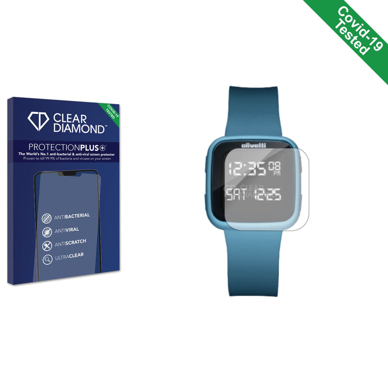 Clear Diamond Anti-viral Screen Protector for D1 Milano Olivetti