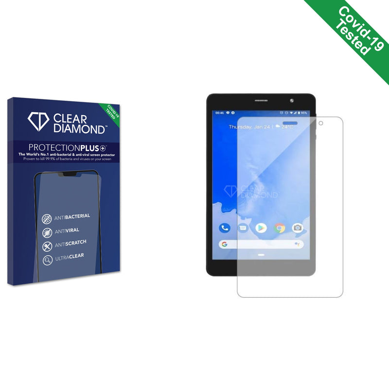 Clear Diamond Anti-viral Screen Protector for SZTPS Tablet 8"