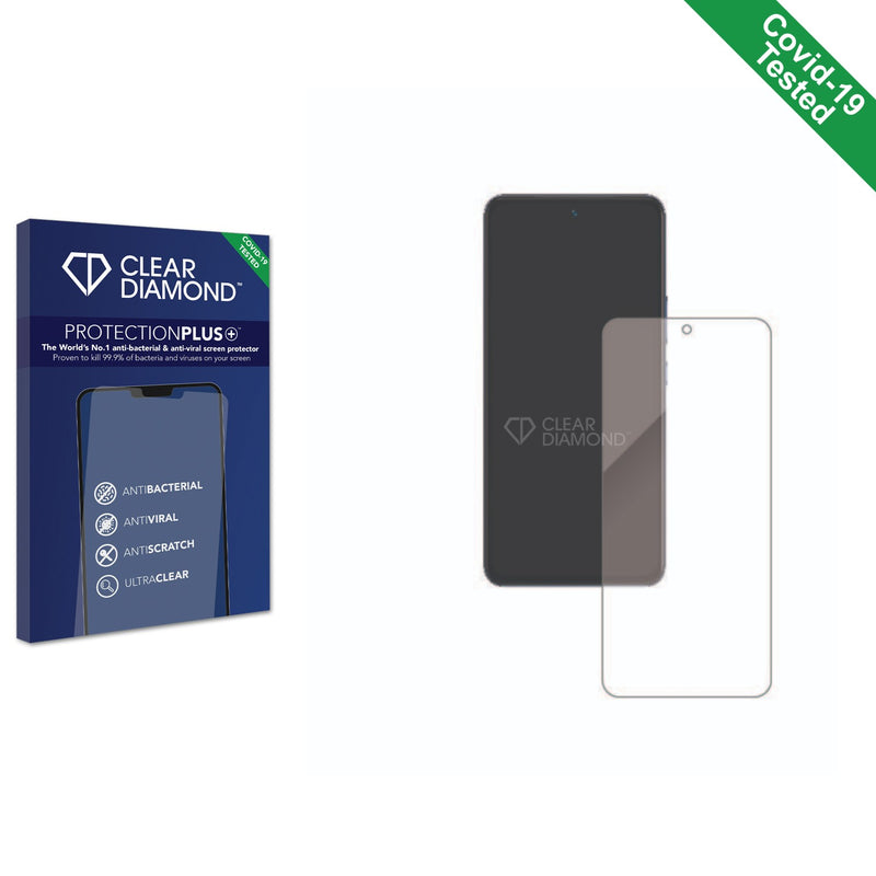 Clear Diamond Anti-viral Screen Protector for Vivo V40 SE