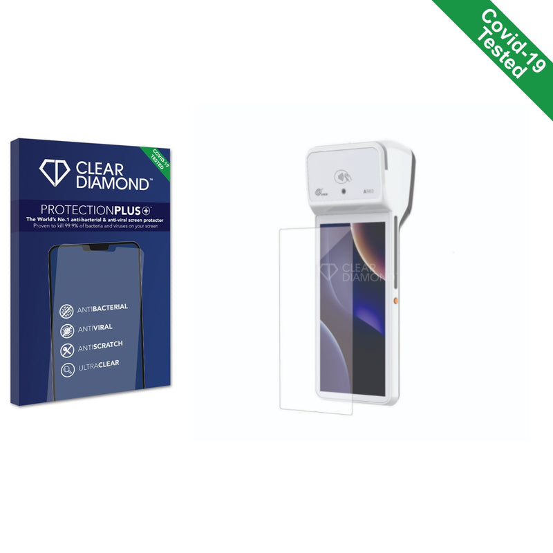 Clear Diamond Anti-viral Screen Protector for Pax A960